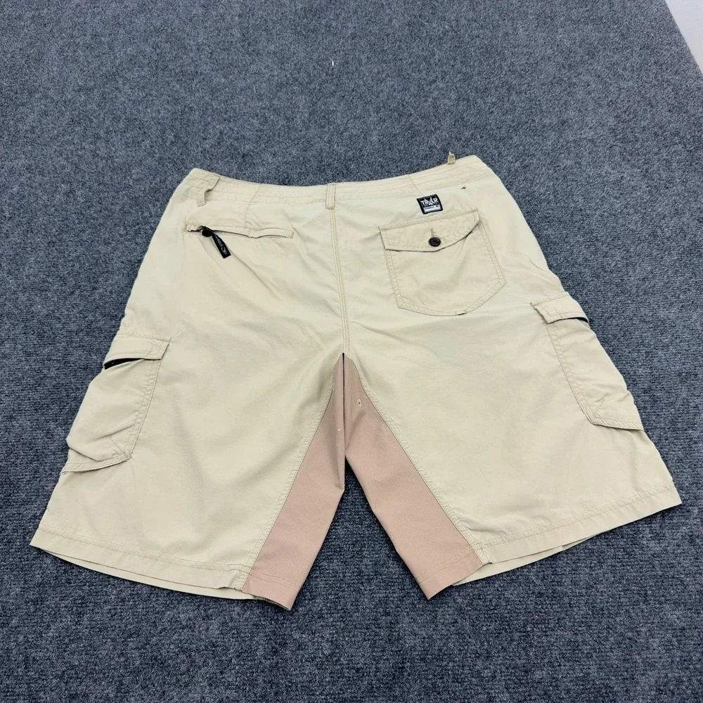 O'Neill Cargo Shorts Mens 34 Tan Khaki Ripstop X-Static XT2 Outdoor‎ Gorpcore